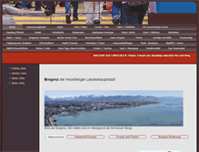 Tablet Screenshot of einkaufen-urlaub-bregenz.at